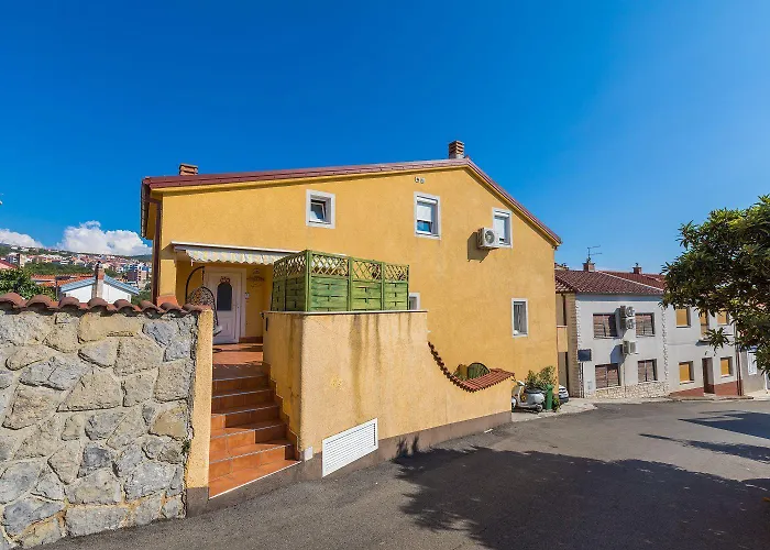 Lejlighed Besonderes Nur 350 Meter Zum Mit Meerblick, Babybett, Parkplatz Crikvenica